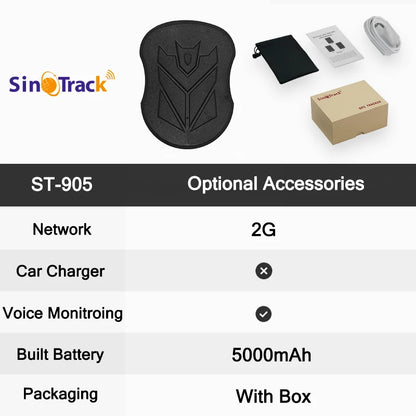 SinoTrack GPS Tracker ST-905/ST-905L Étanche