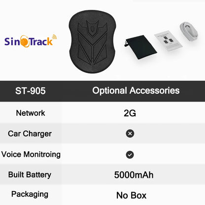 SinoTrack GPS Tracker ST-905/ST-905L Étanche