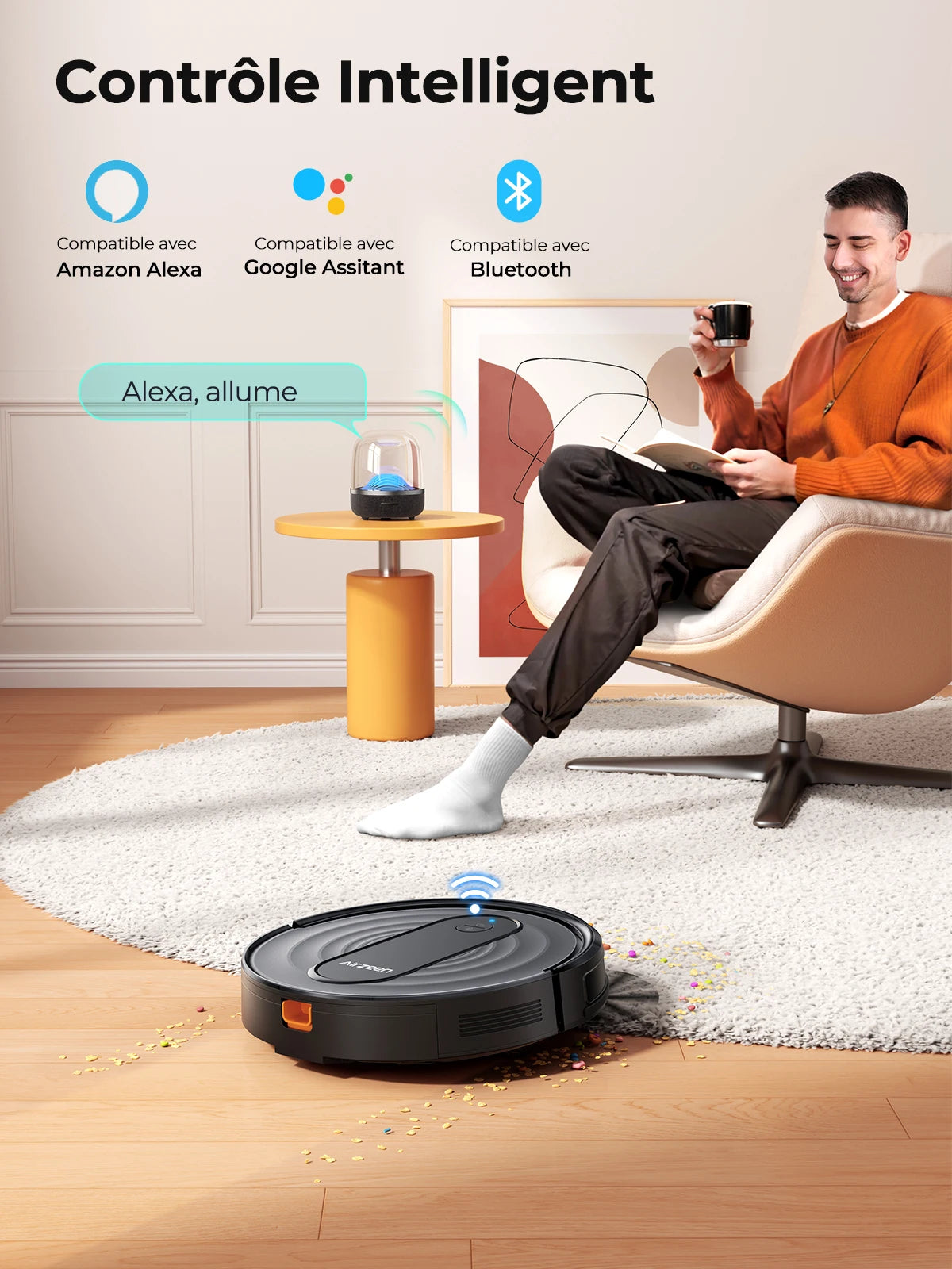 AIRZEEN Robot Aspirateur et Laveur ultime !