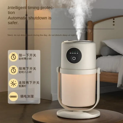 Humidificateur et Purificateur d'air rotatif d'huiles essentielles.